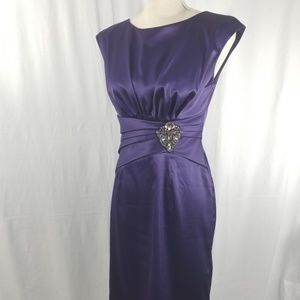 ELIZA J Purple Special Occasion Dress  Sz 6